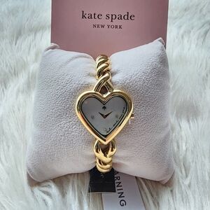kate spade Gold Heart Bracelet Watch